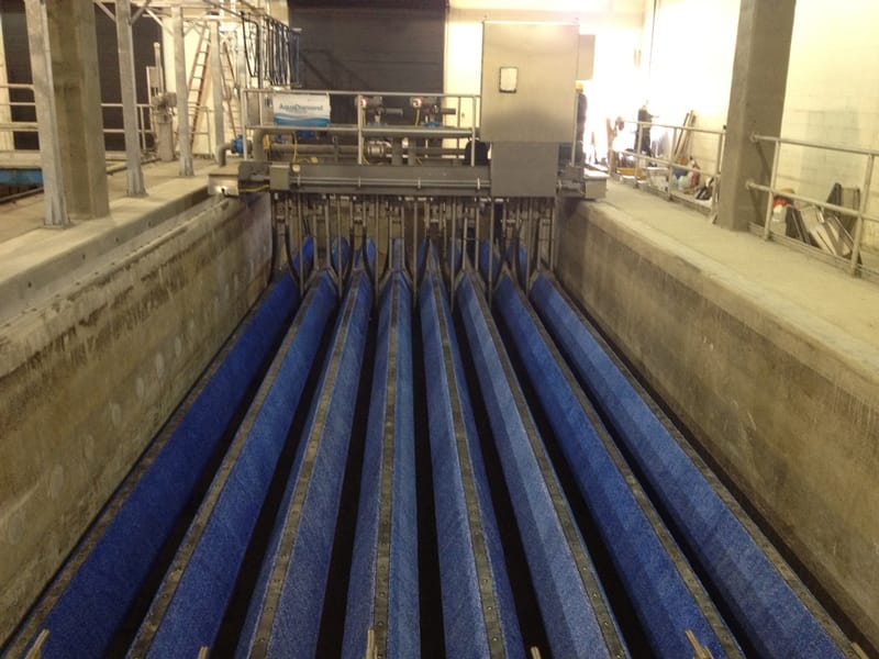 Aqua Diamond — diagrama de corte